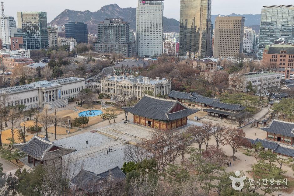 정동전망대 덕수궁과 도심 조망 자료사진